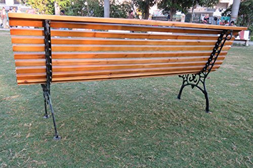 Garden Outdoor Bench-cast Iron/wood