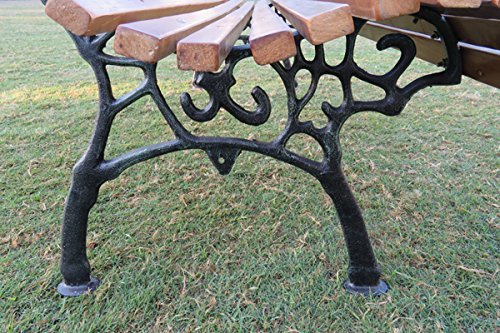 Garden Outdoor Bench-cast Iron/wood