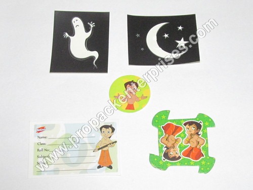 Multi Color Assorted Stickers
