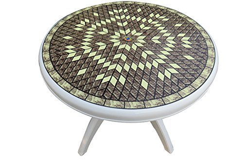 Dining Chairs-table Set(plastic-marble Finish)
