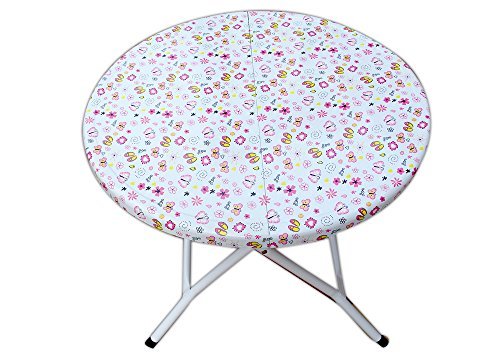Folding Kids Table-chair Set-pink Butterfly