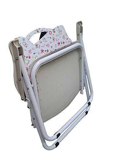 Folding Kids Table-chair Set-pink Butterfly