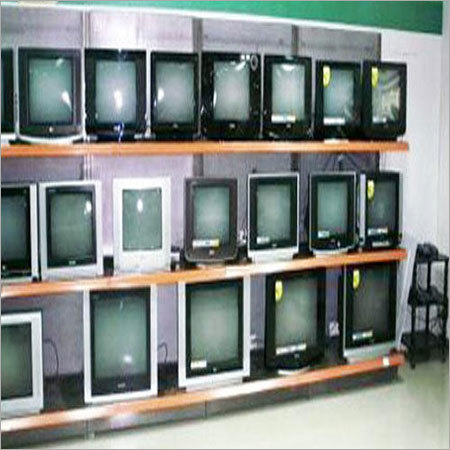 Electronic Display Racks - Wooden & Metal, Custom Sizes Available | Fine Finish, Highly Durable, Ideal for Warehouses and Retail Environments