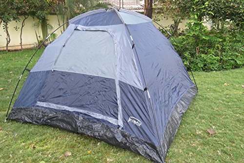 Camping Tent Shelter - 3 People Grey