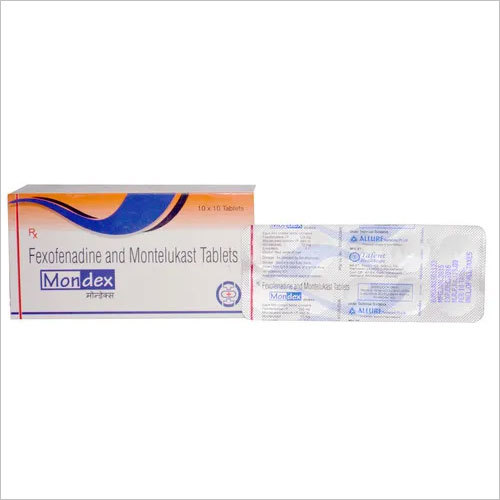 मोंटेलुकास्ट 10 मिग्रा+फेक्सोफेनाडाइन 120 मिलीग्राम