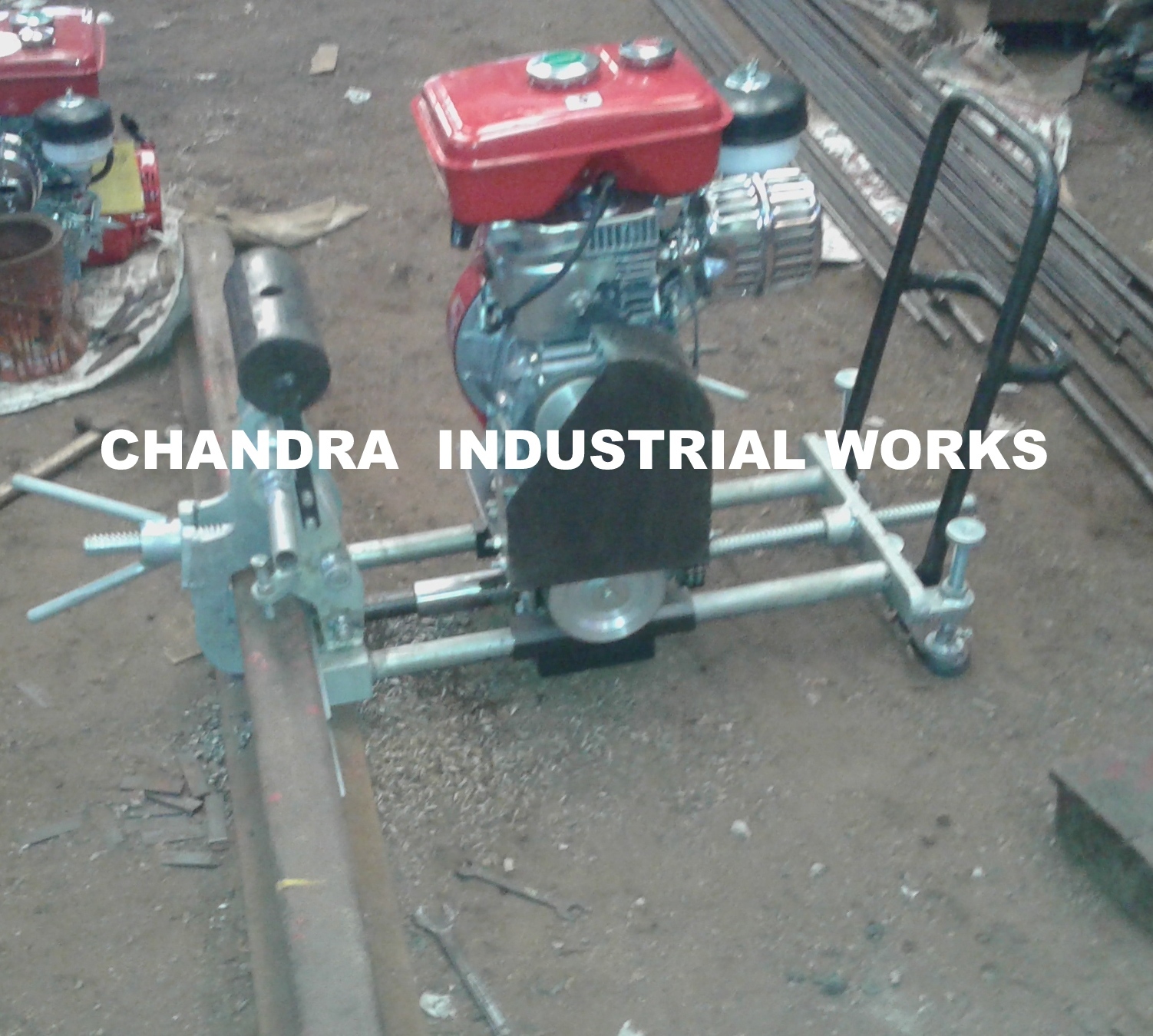 Semi Automatic Rail Drilling Machine
