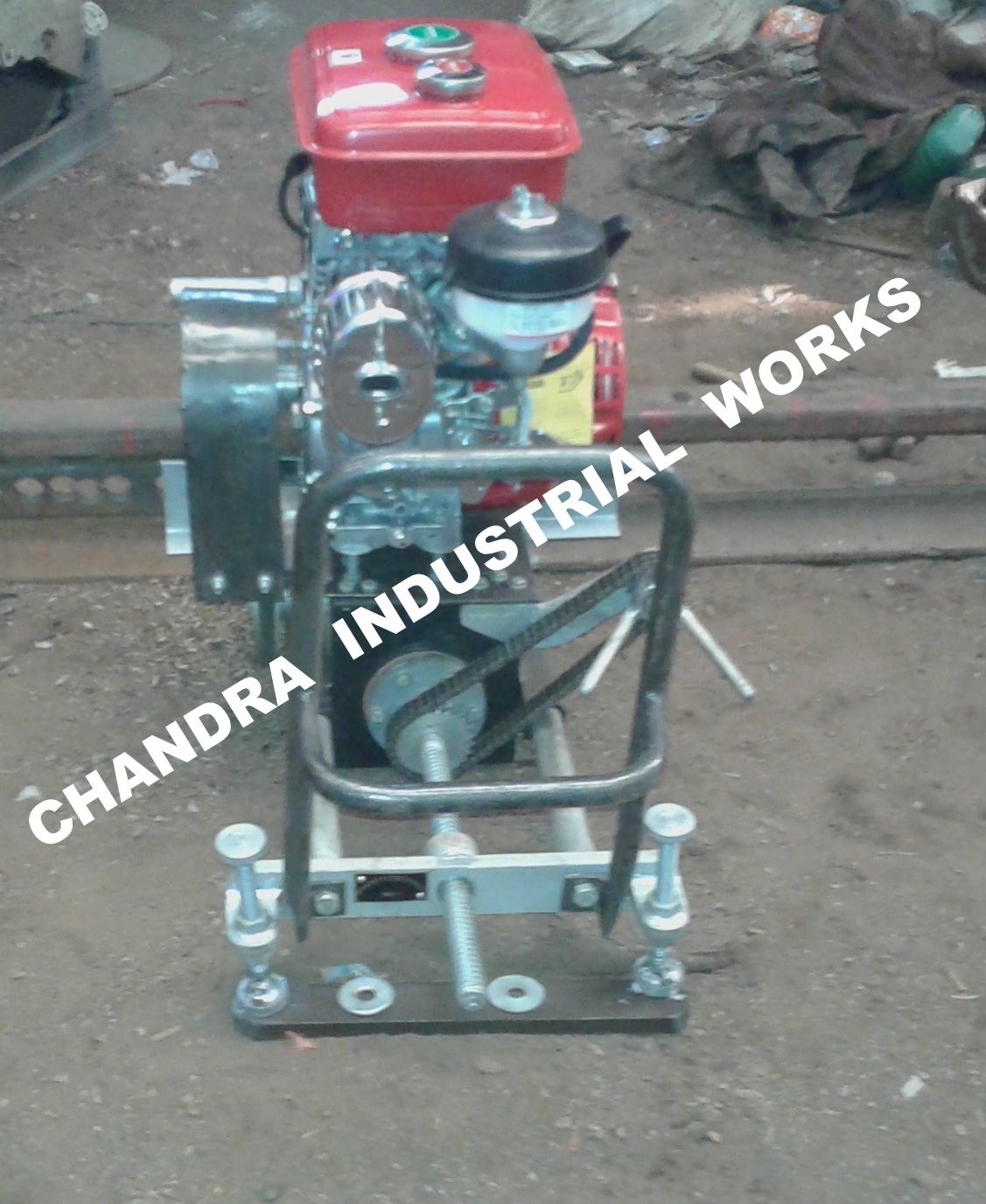 Semi Automatic Rail Drilling Machine