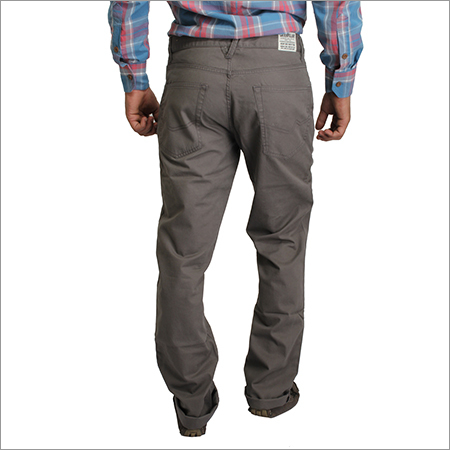 Cotton Trousers - Grey, Regular Fit | Soft Cotton, Shrink Resistant, Lightweight, Multiple Pockets, Customizable