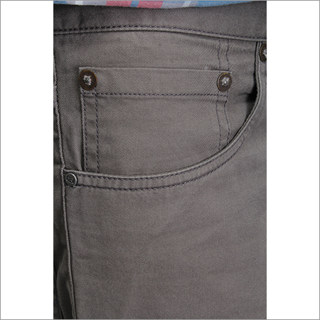 Cotton Trousers - Grey, Regular Fit | Soft Cotton, Shrink Resistant, Lightweight, Multiple Pockets, Customizable