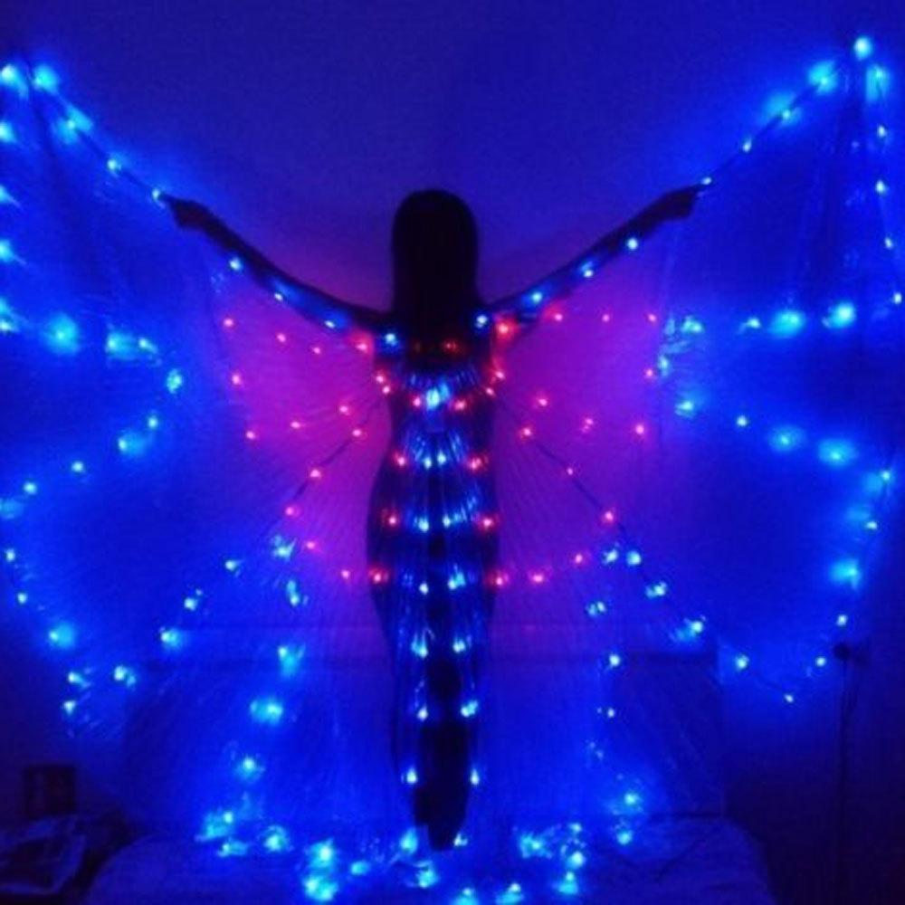 Overall Pink Led Isis Wing