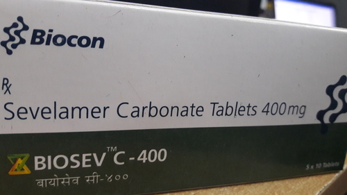 Sevelamer Carbonate Tablets 800Mg Age Group: Adult