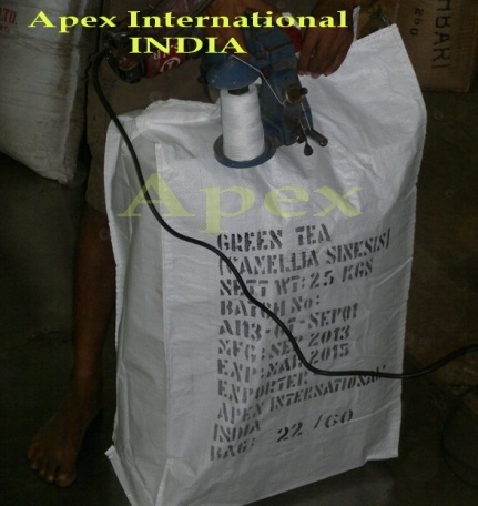 Certified Organic Green Tea - 20 Kg Box , Herbal Product With Antioxidants For Brain Function And Immunity Boost