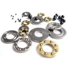 Miniature Thrust Bearings - Alloy Steel, Customized Bore Sizes | High Limiting Speed, Low Load Capacity, Single Row, Open Type Seals