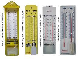 गीला और सूखा थर्मामीटर