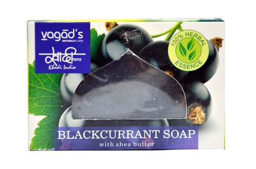 Vagad's Khadi Black Current Soap