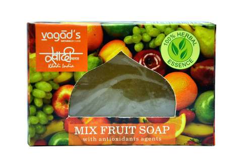Vagad's Khadi Mix Fruit Glycerin Handmade Organic Soap
