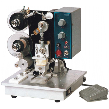 Hot Ribbon Coding Machine - Color: Silver