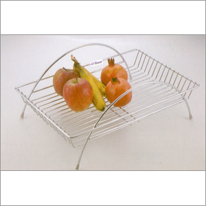स्टेनलेस स्टील फलों की टोकरी