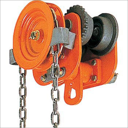 चेन ब्लॉक ट्रॉली