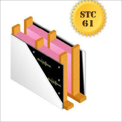साउंडप्रूफ विभाजन दीवार STC-61