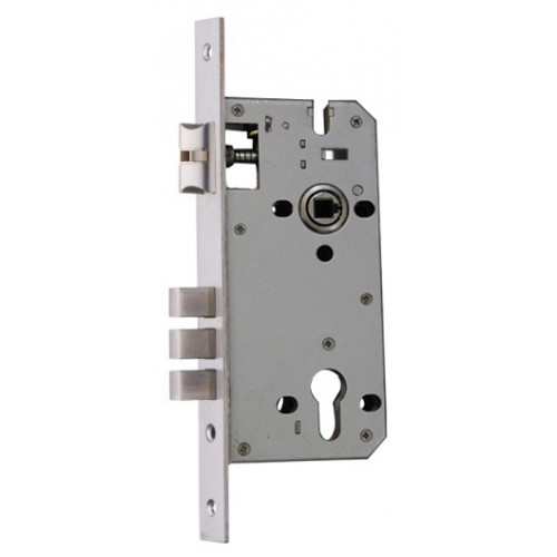 High Security Locking System AML 30.5058 - Stainless Steel, Silver Finish | High Security Level, 12-Month Warranty, Suitable for Doors and Cabinets