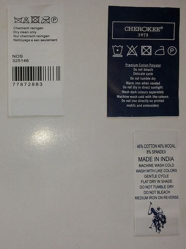 Garment Label