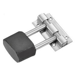 Door Stopper - Stainless Steel, Silver Finish | Robust Design, Easy Installation, Optimum Strength