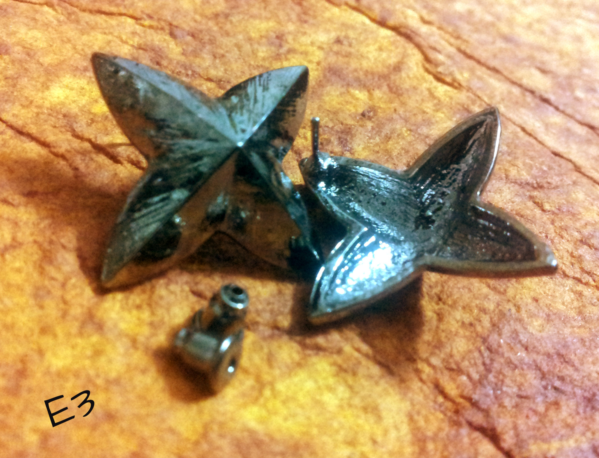 Funky Earrings - Metal, 15x15 Mm, Gold, Screw Fastener | Elegant Look, Lightweight, Durable Shine, Unique Design