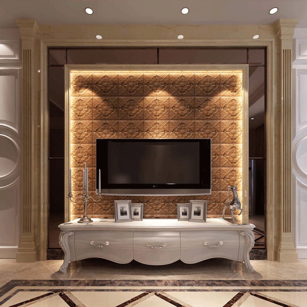 3d Pvc Leather Panels Application: Hotels - Lobby