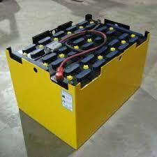 Industrial Battery - 90Ah, PVC Material, Yellow Color | 220-240 Volt, Ideal for Electric Power and Solar Systems