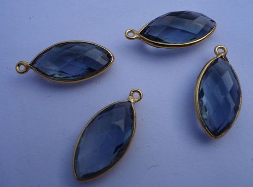 ब्लू इओलाइट क्वार्ट्ज़ मार्क्वेज़ शेप