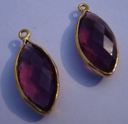 प्राकृतिक पर्पल क्वार्ट्ज़ मार्क्वेज़ शेप