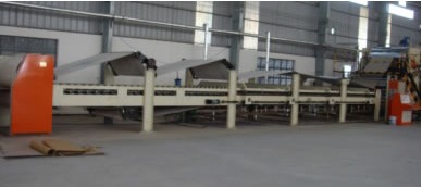 वेवल्लीय कागज़ डबल फेसर मशीन