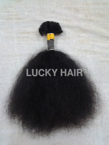 Customized Curly Bulk Human Hair