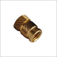 Brass Ultrasonic Insert - 4 mm to 20 mm Size | High Strength, Smooth Finish, Rust Proof