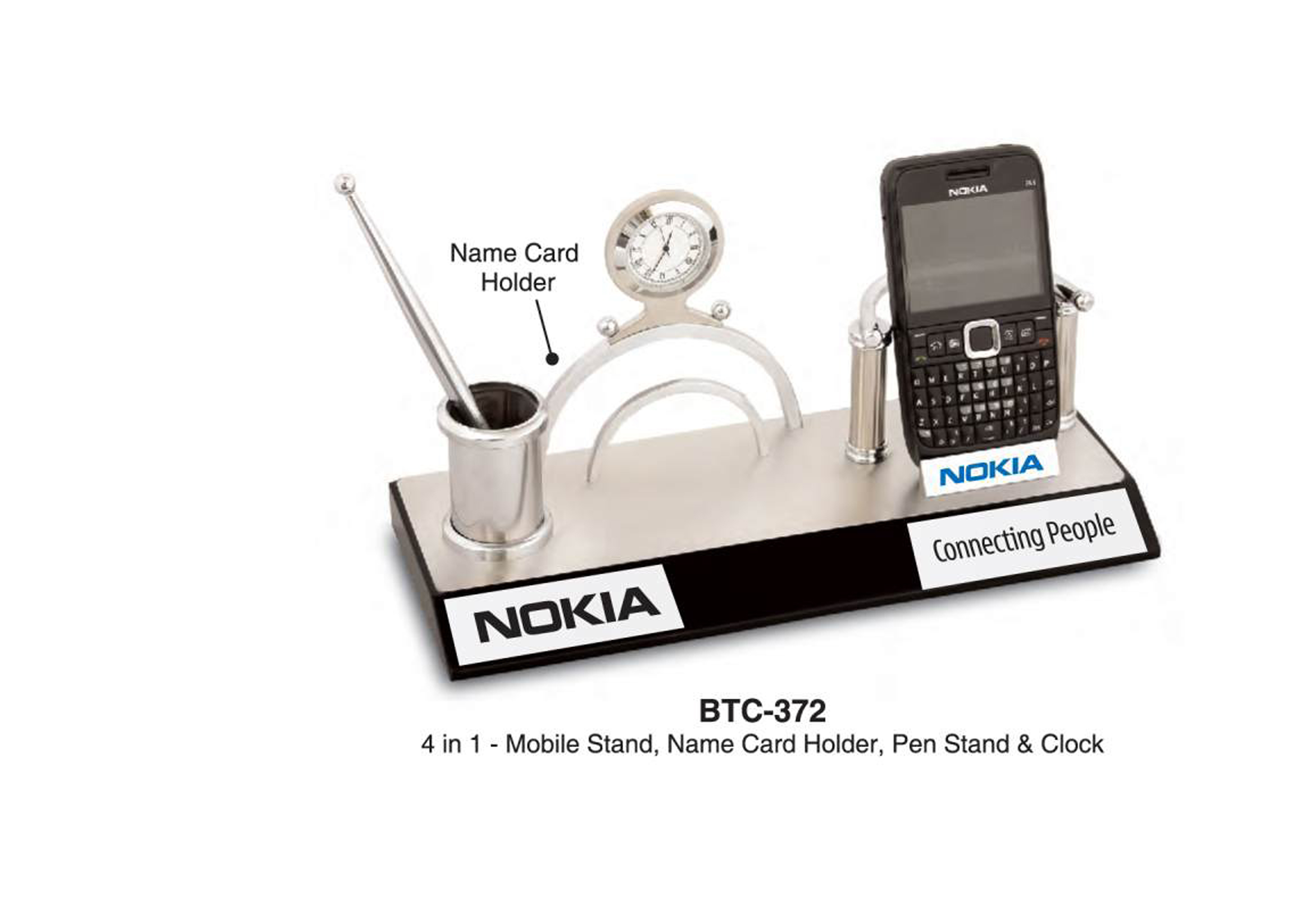 Table Organizer With Mobile Holder