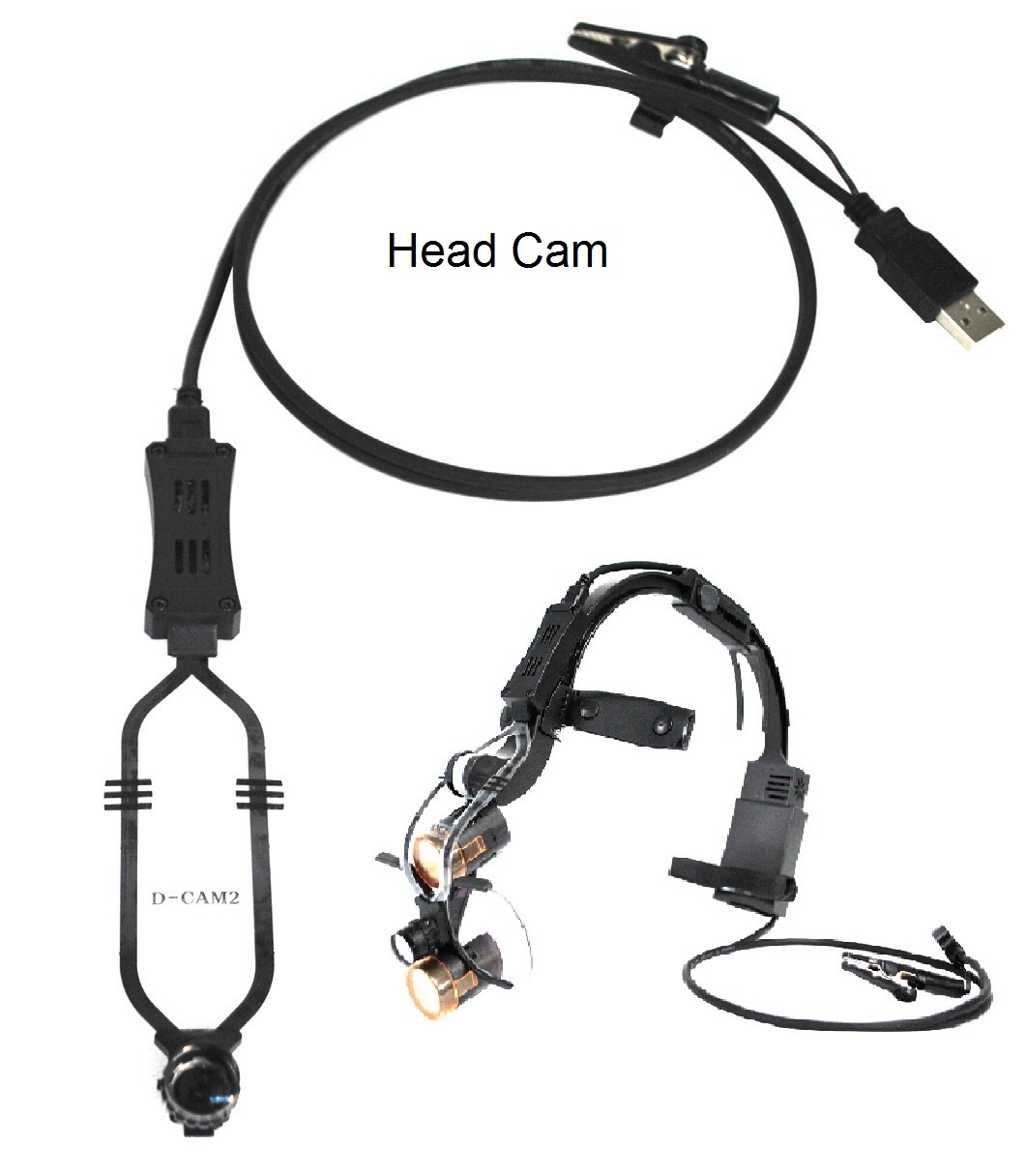 Shadowless Surgical Headlight - Plastic, Variable Illumination (0-100,000 Lux) | High Efficiency, Perfect For Hospitals And Clinics, Includes Rechargeable Batteries And Filters