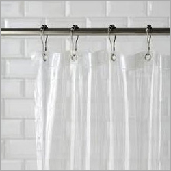 प्लास्टिक बाथरूम पर्दे