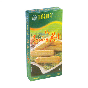 फलों और सब्जियों के स्वादिष्ट स्प्रिंग रोल