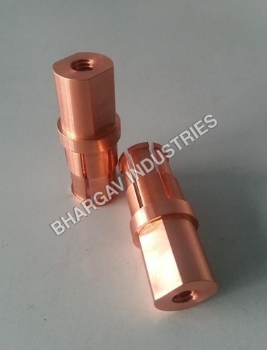 RF Connector Copper Turned Parts - 5mm Thickness, Polished Surface Finish | Durable for Industrial Use, Weights from 1g to 1000g