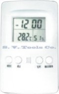 Digital Thermohygrometer - Plastic Material, 168 Gram Weight, White Color | Use for Condensation Temperature