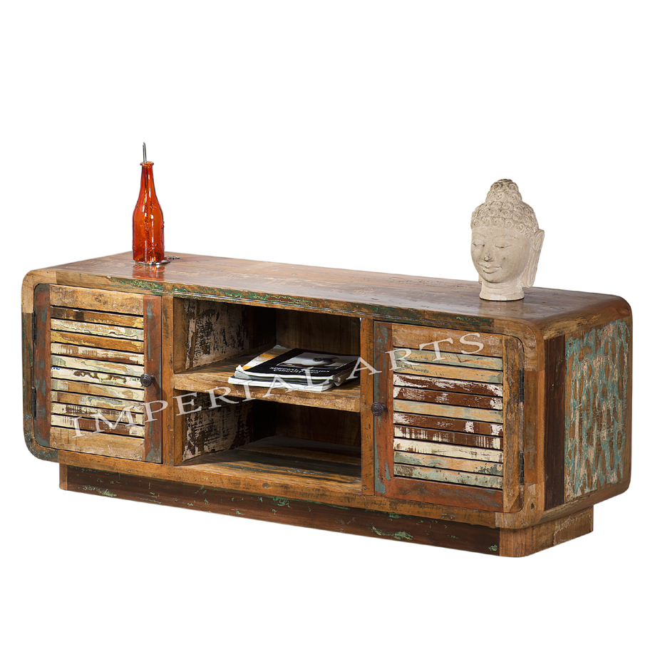 Recycled Wood Tv Cabinet