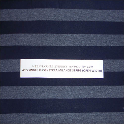 धारीदार जर्सी कपड़ा