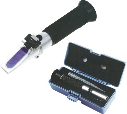 Black Portable Hand Refractometer