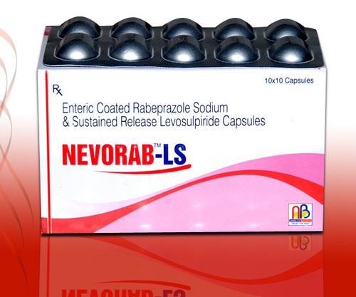 Enteric Coated Rebeprazole Sodium & Sustaied Levos Tablets