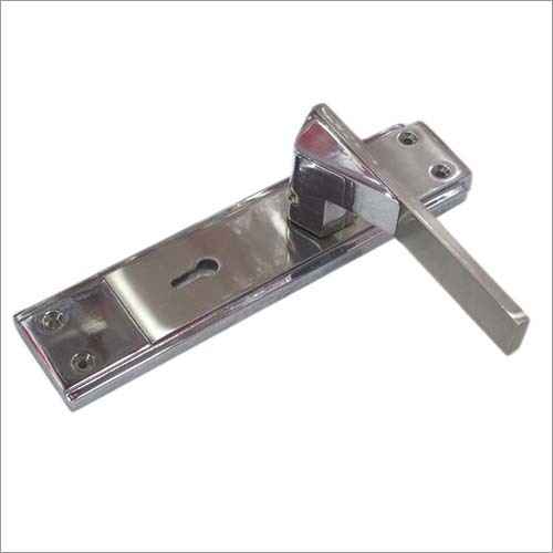 Silver Modern Mortice Lock