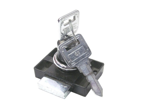 Polished Telco Single Action Multi Lock