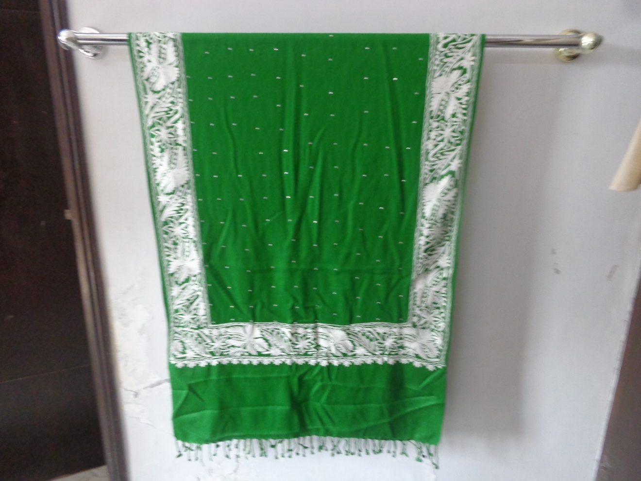 Wool Embroidery Stole