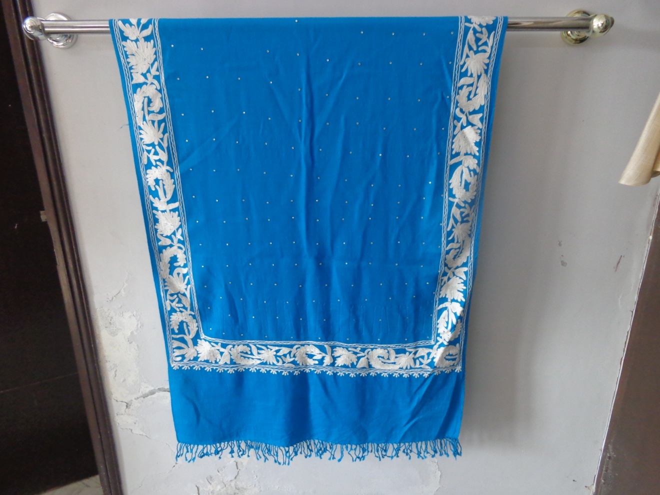Wool Embroidery Stole