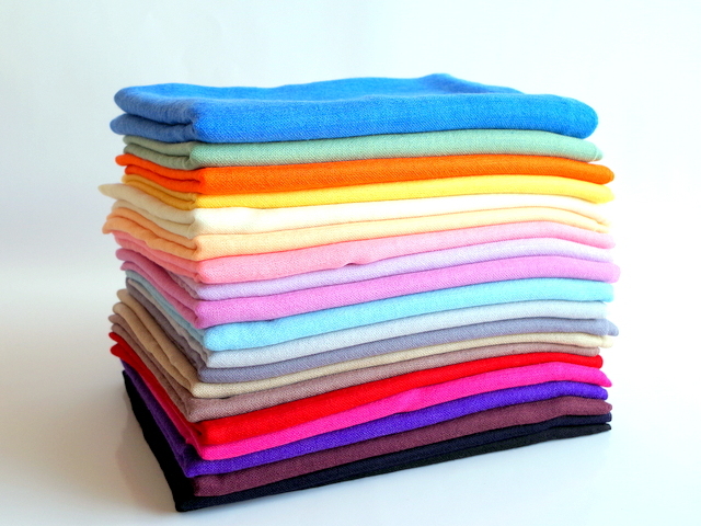 Silk Wool Dyed Stole